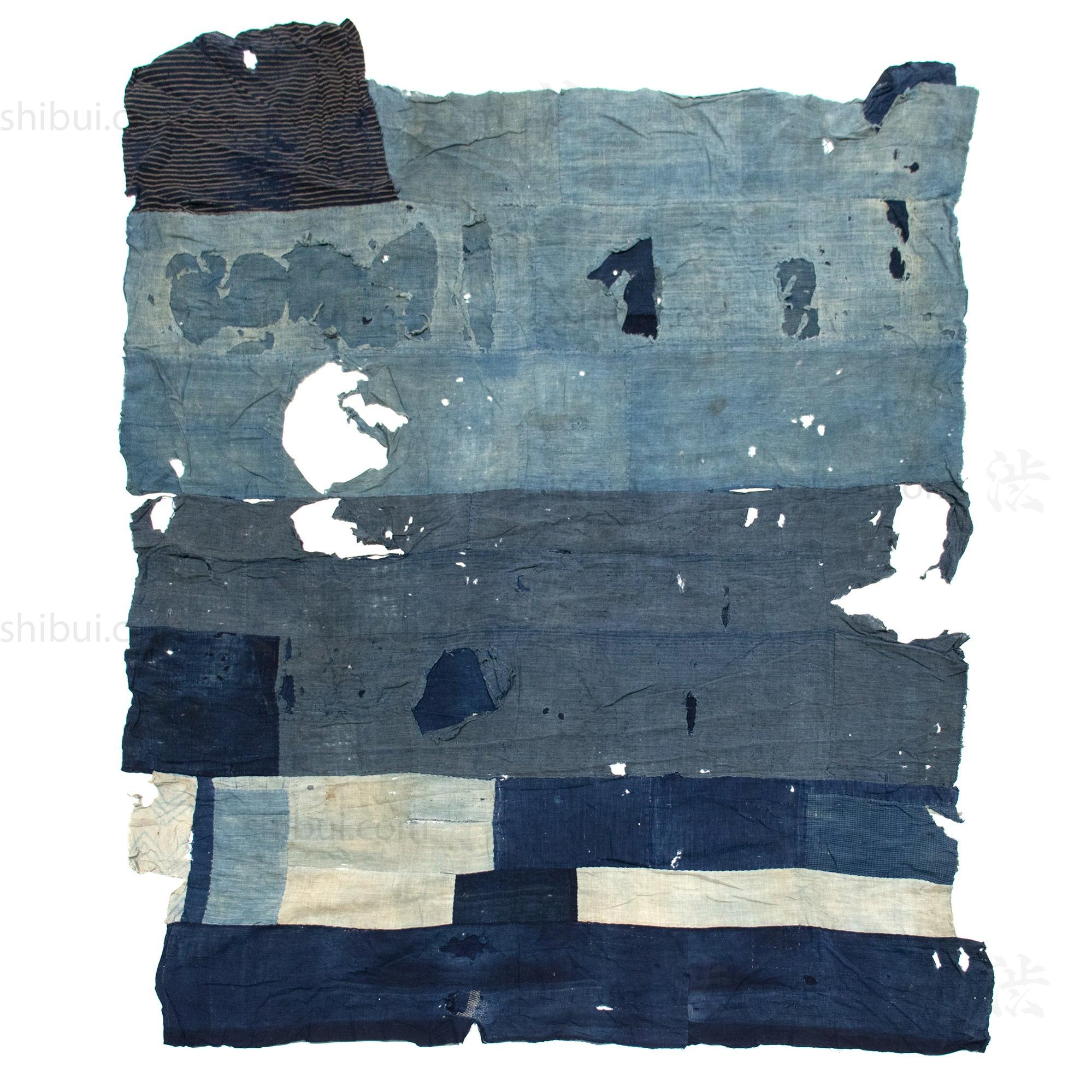 Boro Blanket Japanese Antique Patchwork Indigo Cloth