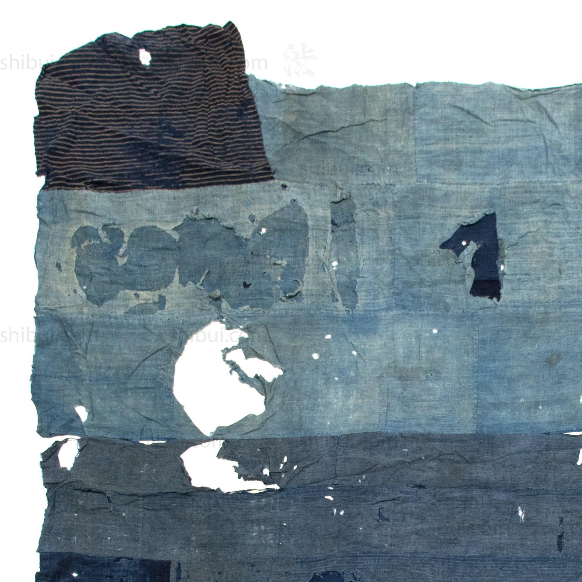 Boro Blanket Japanese Antique Patchwork Indigo Cloth