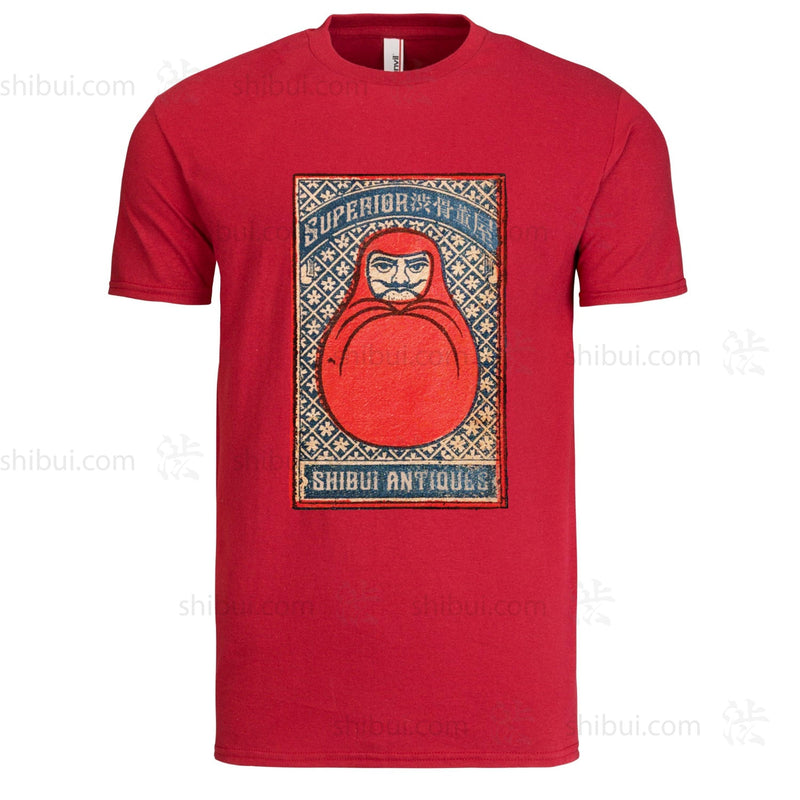 Red "Daruma" Matchbox Cover T-Shirt