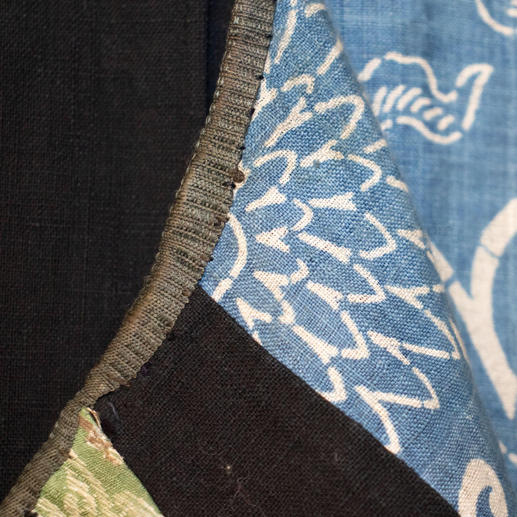 Dochugi Traveling Coat with Katazome Interior