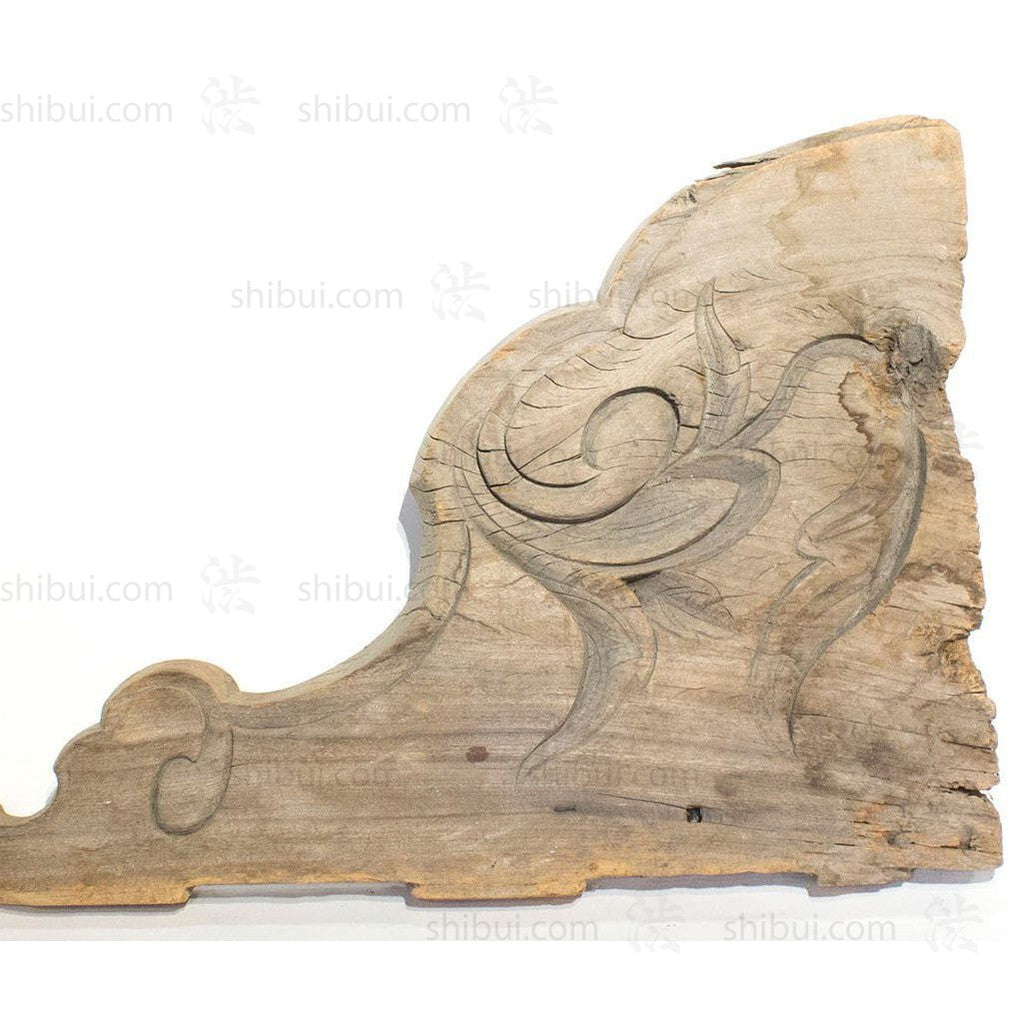 Japanese Kura (Storehouse) Window Support | Architectural Decor