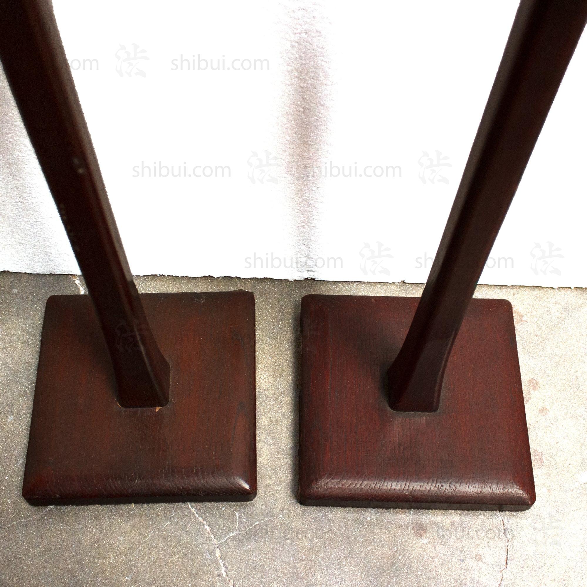 Wood Shokudai - Traditional Japanese Candlesticks