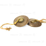 Pair of Japanese Bronze Buddhist Cymbals