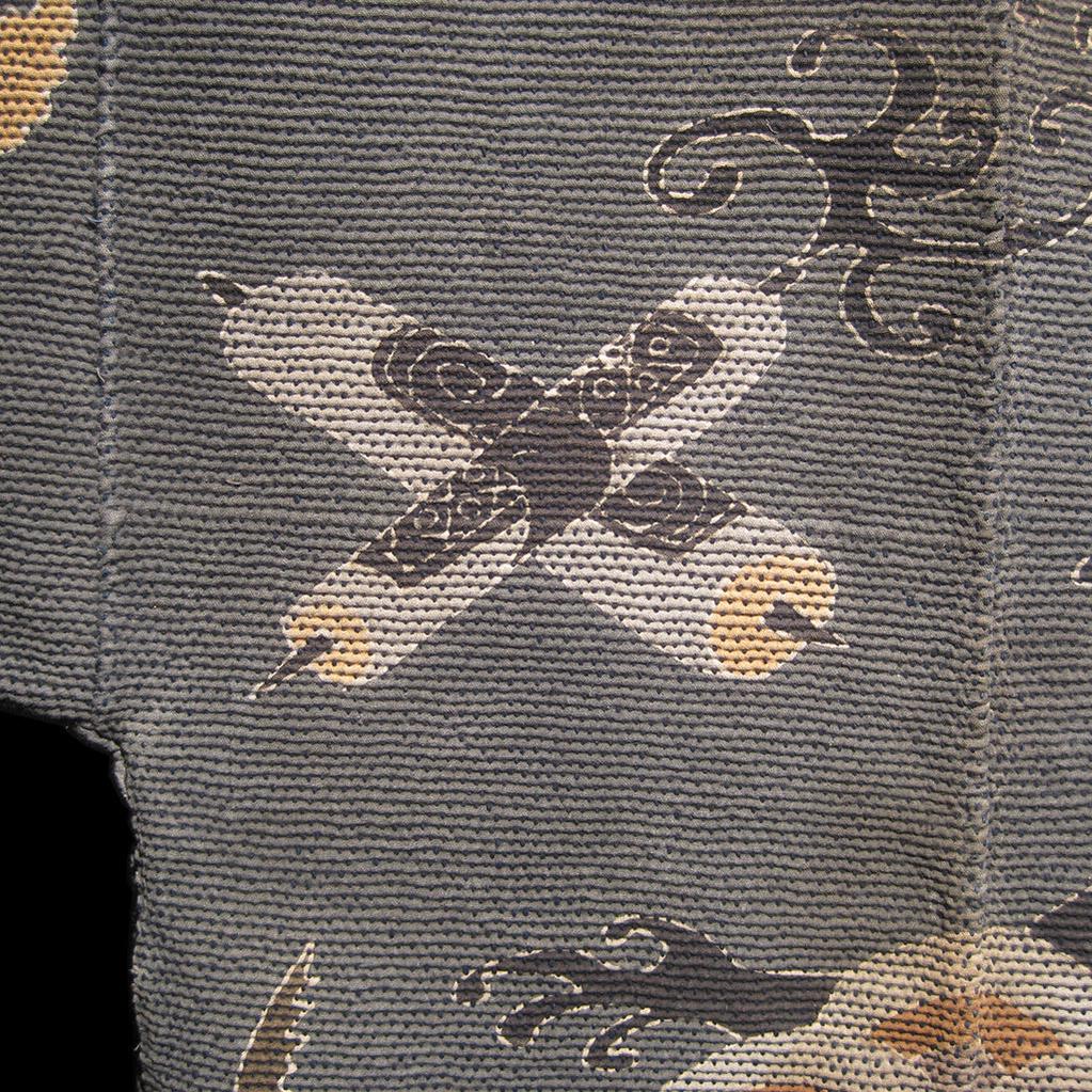 Hanten with Lucky Symbols  Japanese Antique Kimono