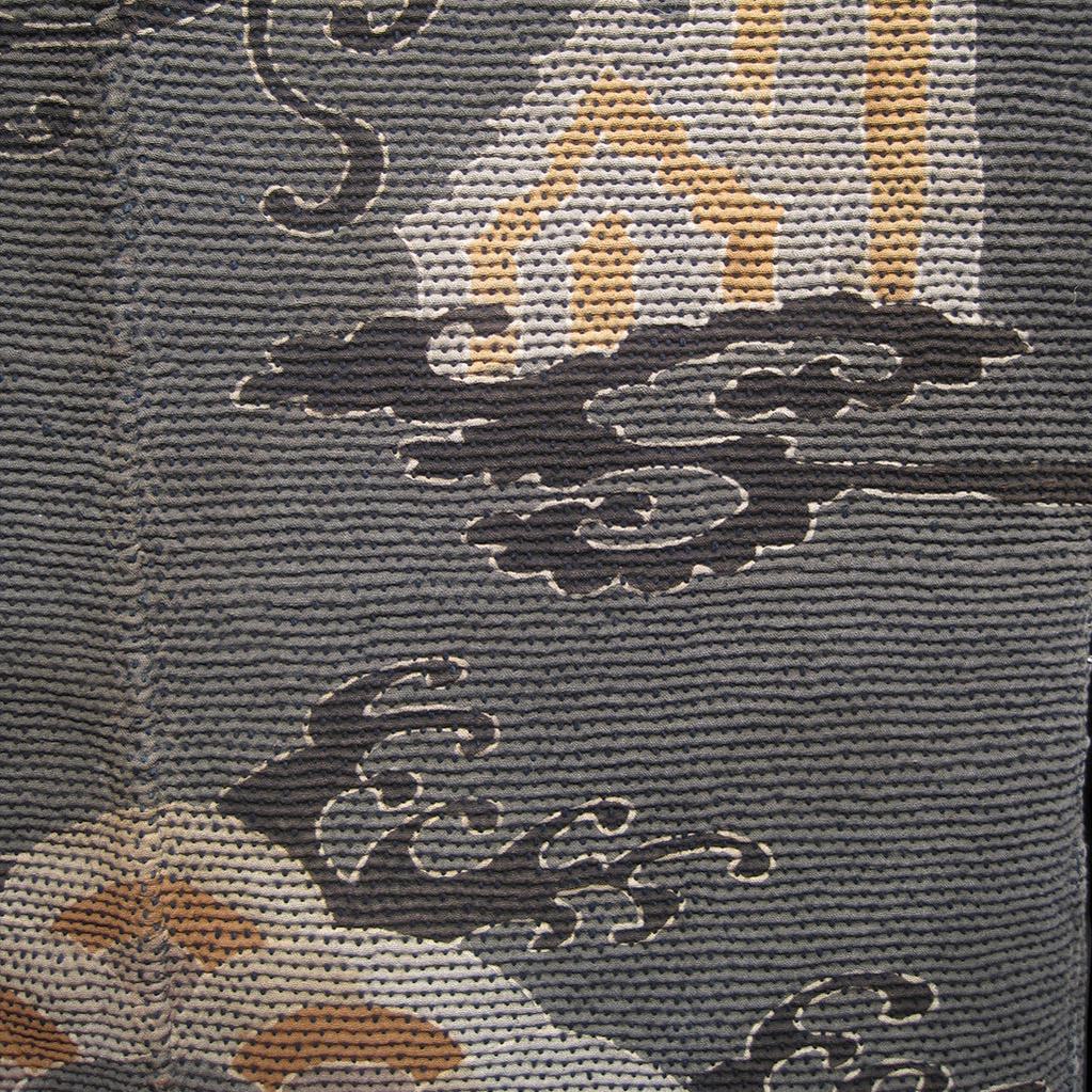 Hanten with Lucky Symbols  Japanese Antique Kimono