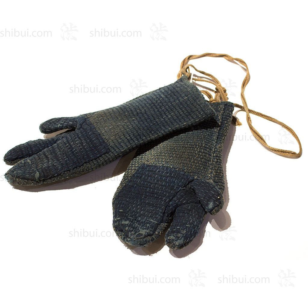 Sashiko Fireman's Gloves