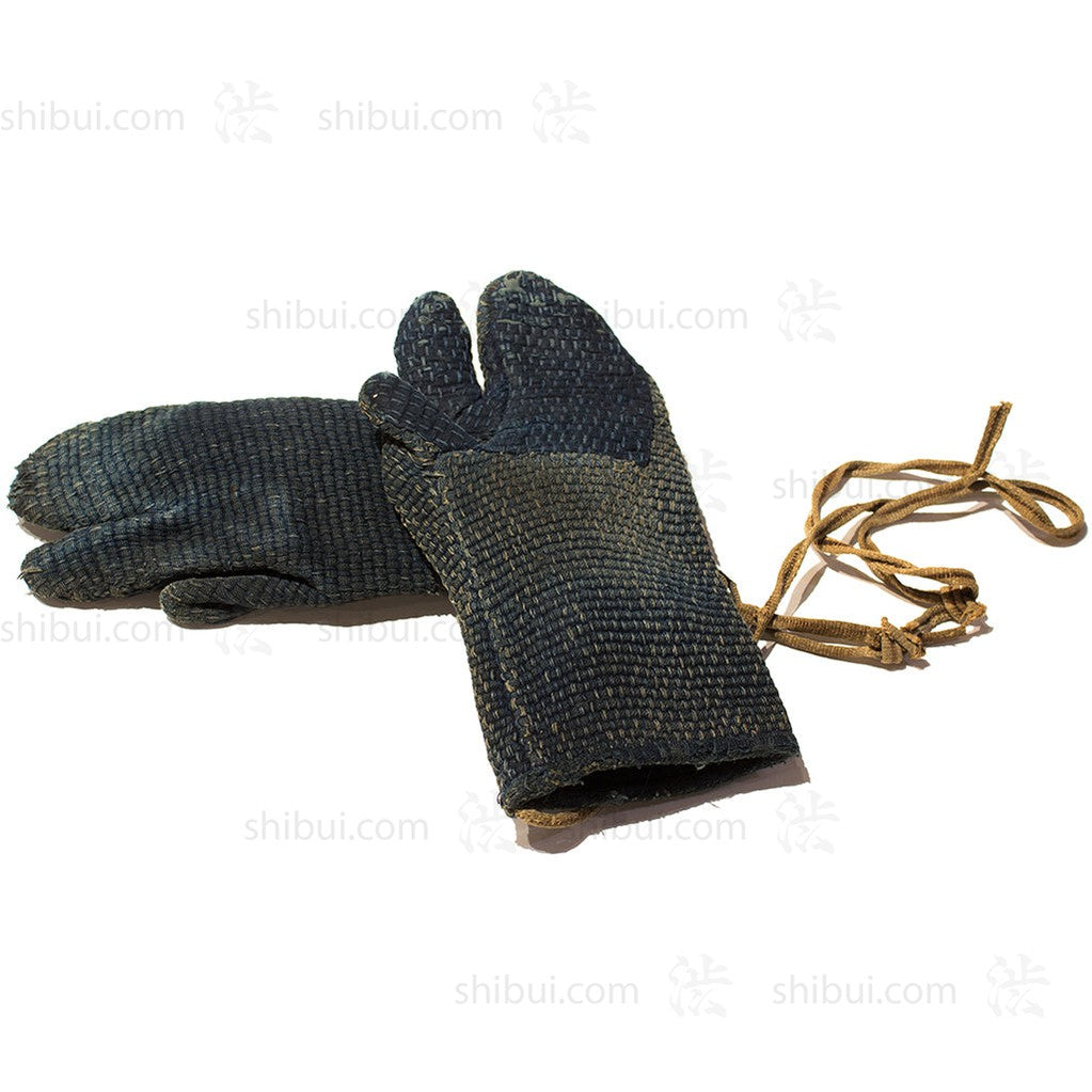Sashiko Fireman's Gloves