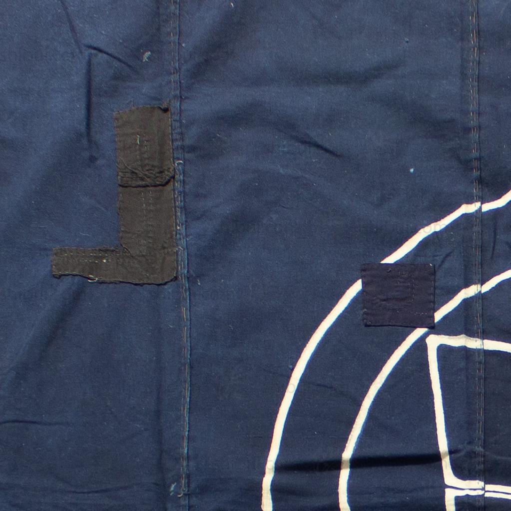 Tsutsugaki Furoshiki with Mon and Family Name