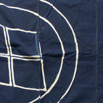 Tsutsugaki Furoshiki with Mon and Family Name