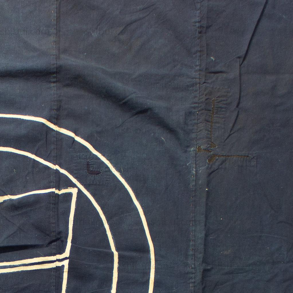 Tsutsugaki Furoshiki with Mon and Family Name