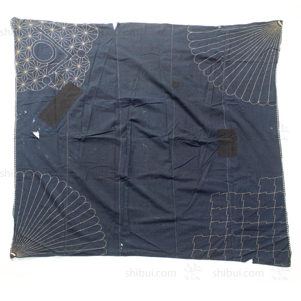 Indigo Sashiko Furoshiki