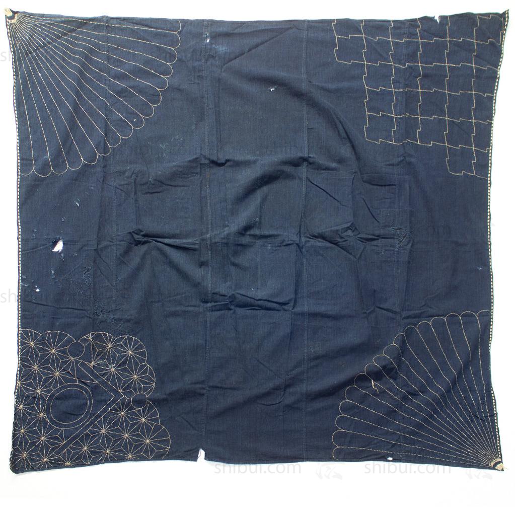 Indigo Sashiko Furoshiki