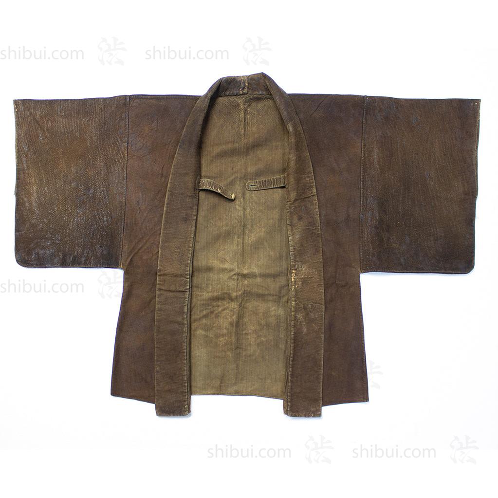 Inden Kawabaori Beautiful Deerskin Fireman's Coat
