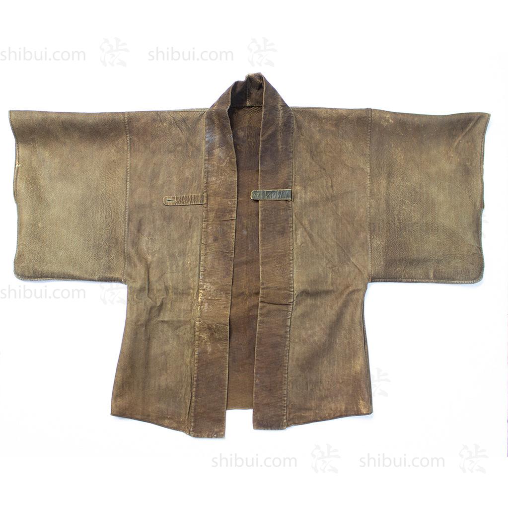 Inden Kawabaori Beautiful Deerskin Fireman's Coat