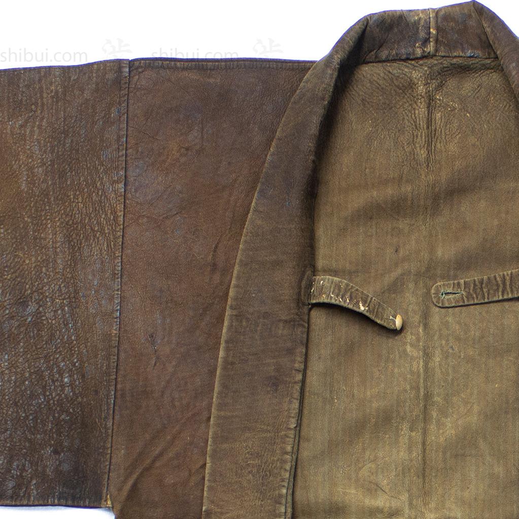 Inden Kawabaori Beautiful Deerskin Fireman's Coat