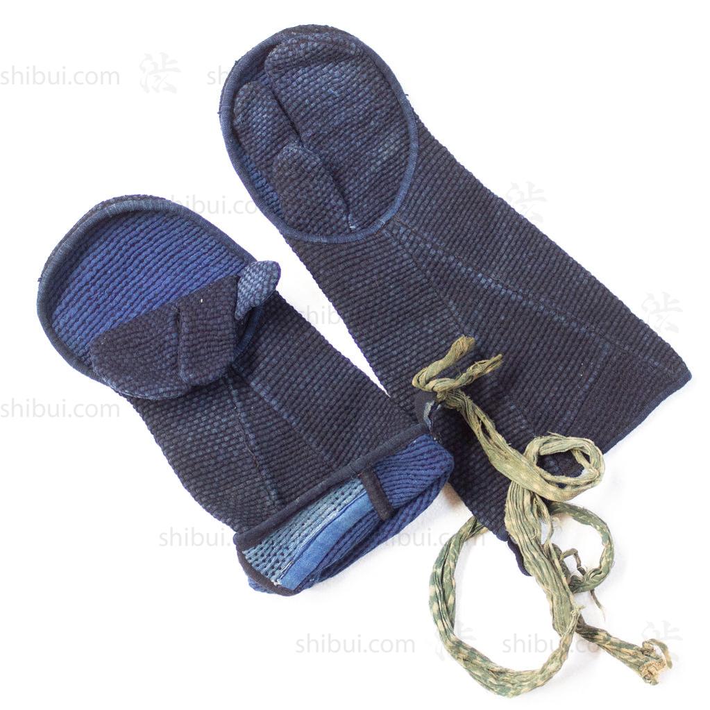 Sashiko Fireman's Gloves