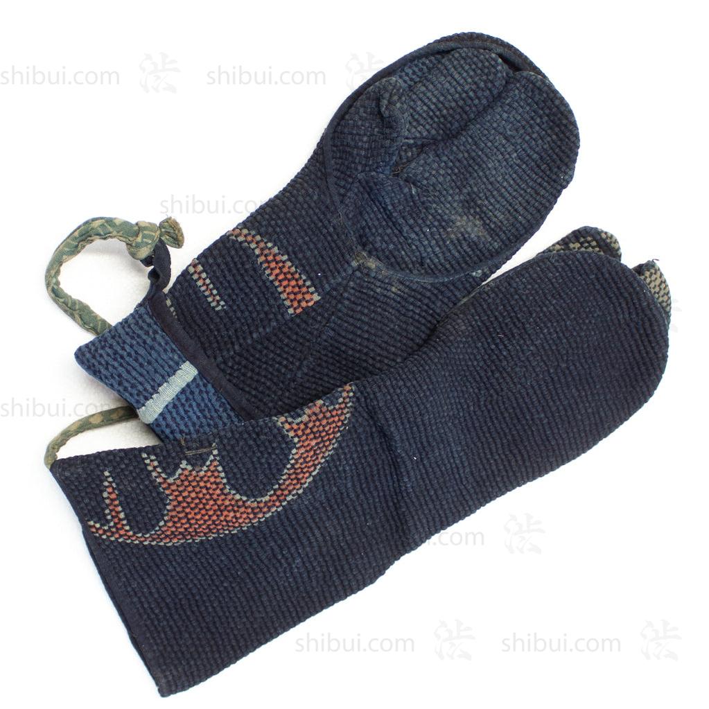 Sashiko Fireman's Gloves