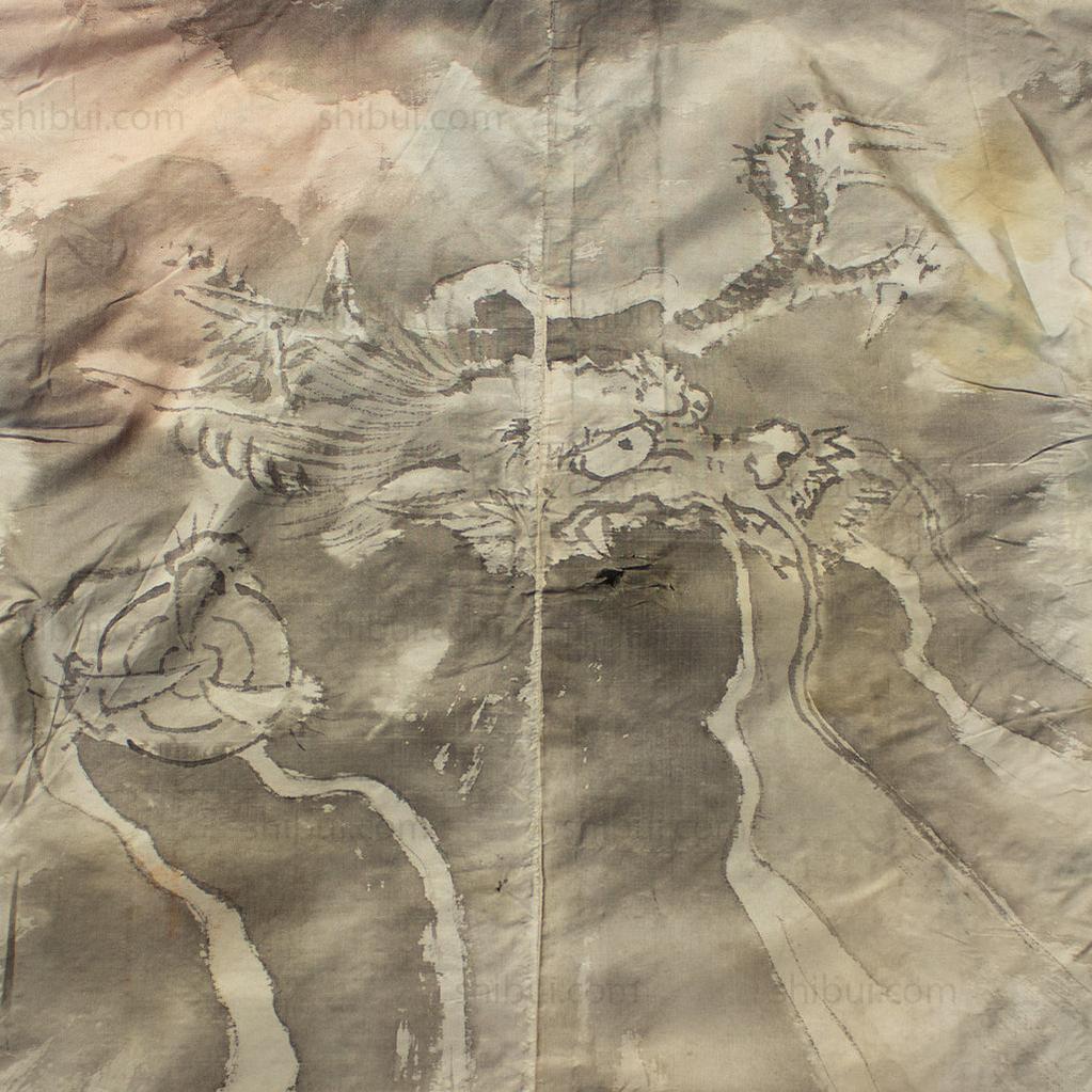 Fireman's Happi Coat with Dragon