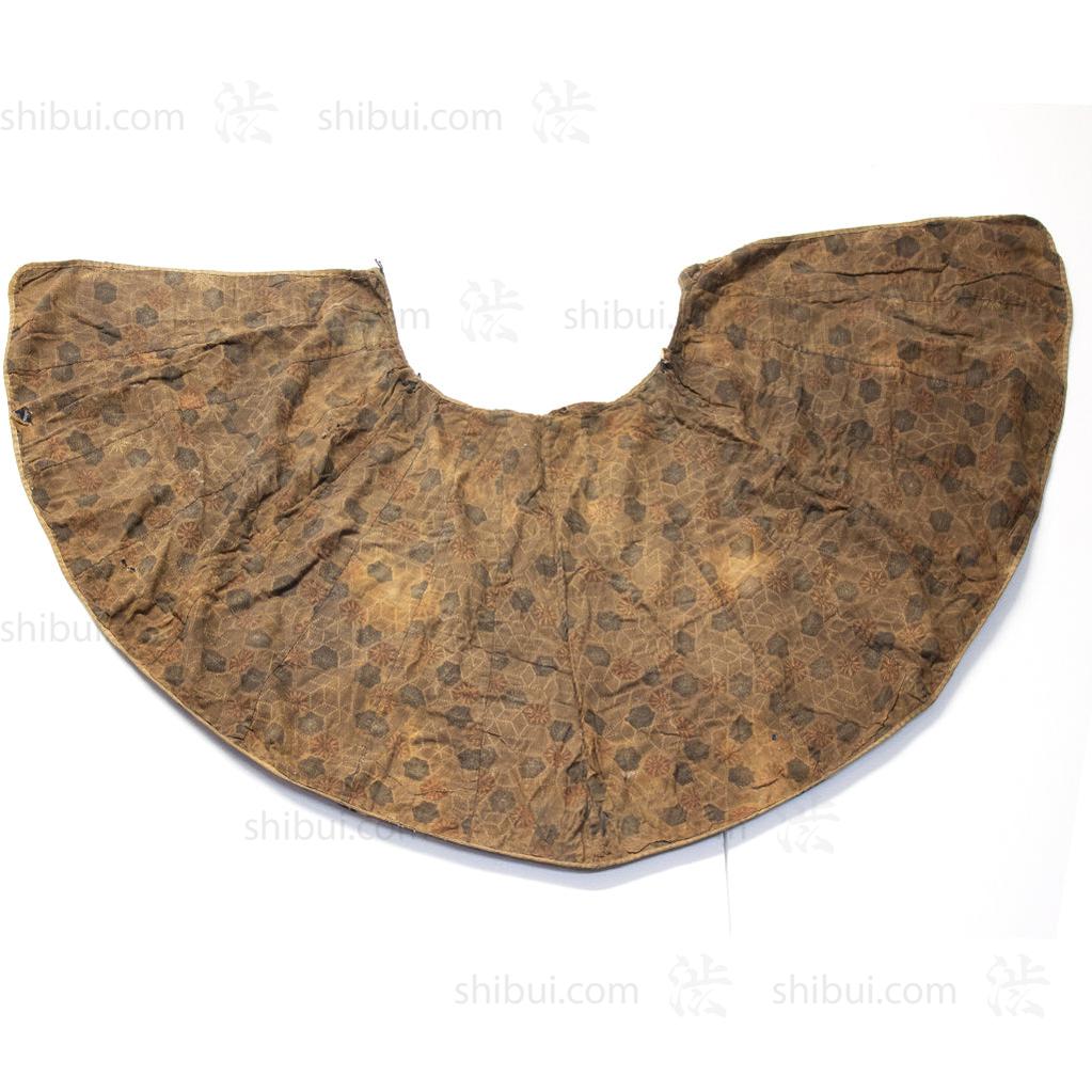 Indigo Kasuri Cape with Katazome Shibori Interior