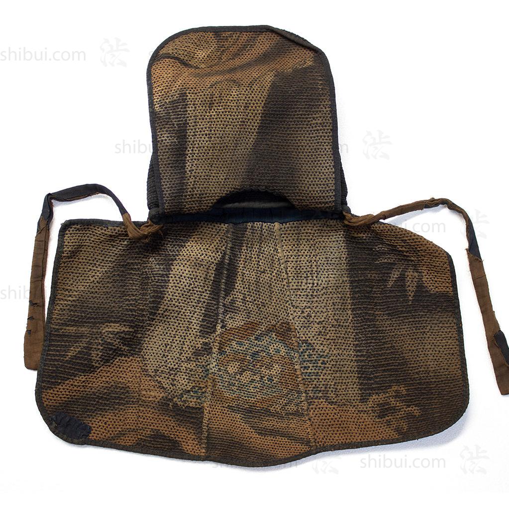 Sashiko Fireman's Hat with Tsutsugaki Waterfall