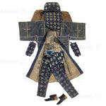 Antique Japanese Sashiko Fireman's Full Gear Set