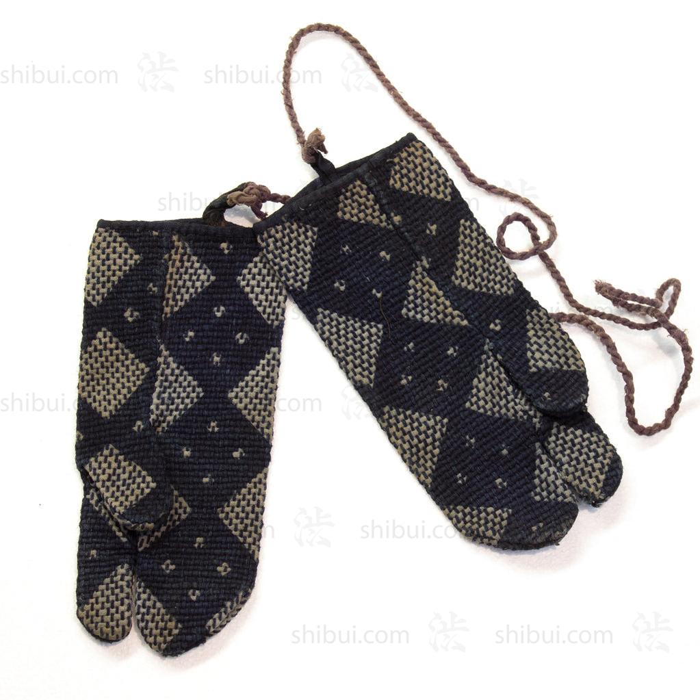 Antique Japanese Sashiko Fireman's Full Gear Set