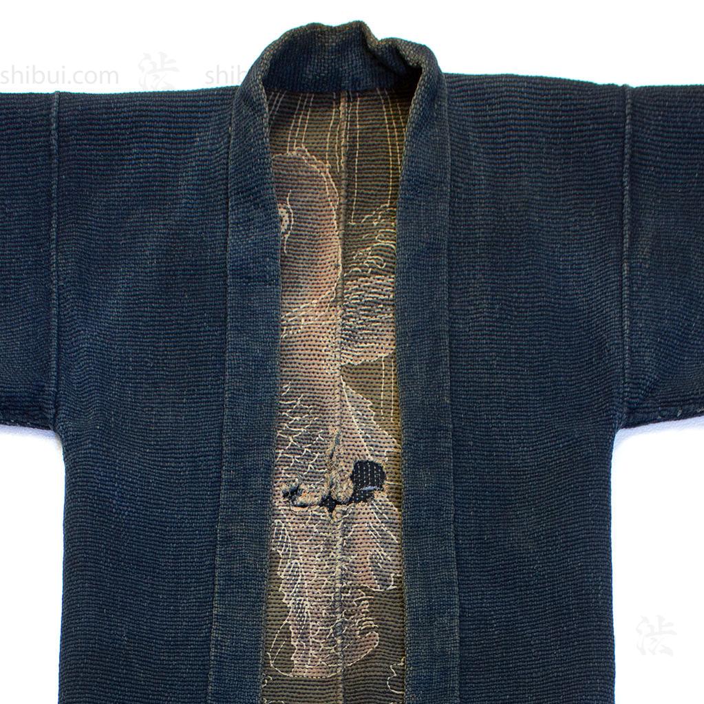 Koi Tsutsugaki Hanten Antique Fireman's Coat