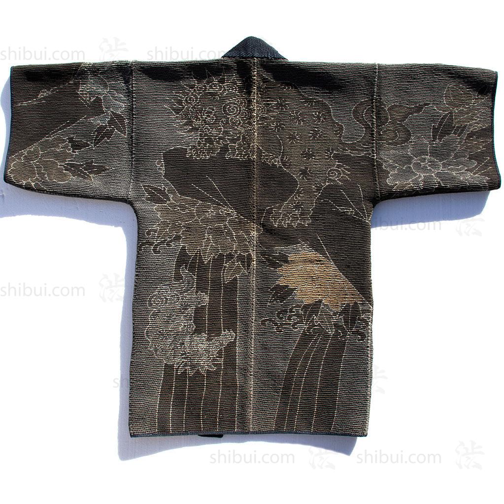 Shishi Antique Japanese Sashiko Fireman's Set