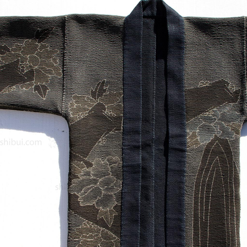 Shishi Antique Japanese Sashiko Fireman's Set