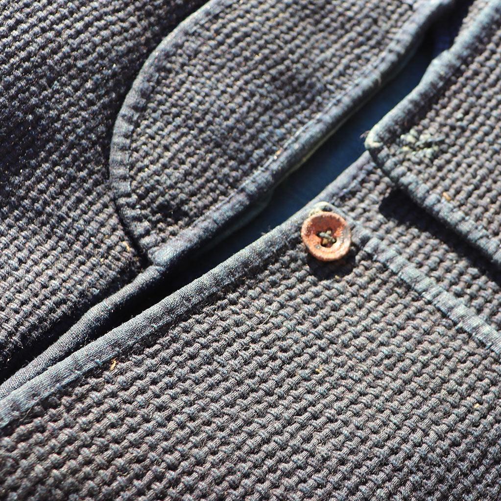 Shishi Antique Japanese Sashiko Fireman's Set