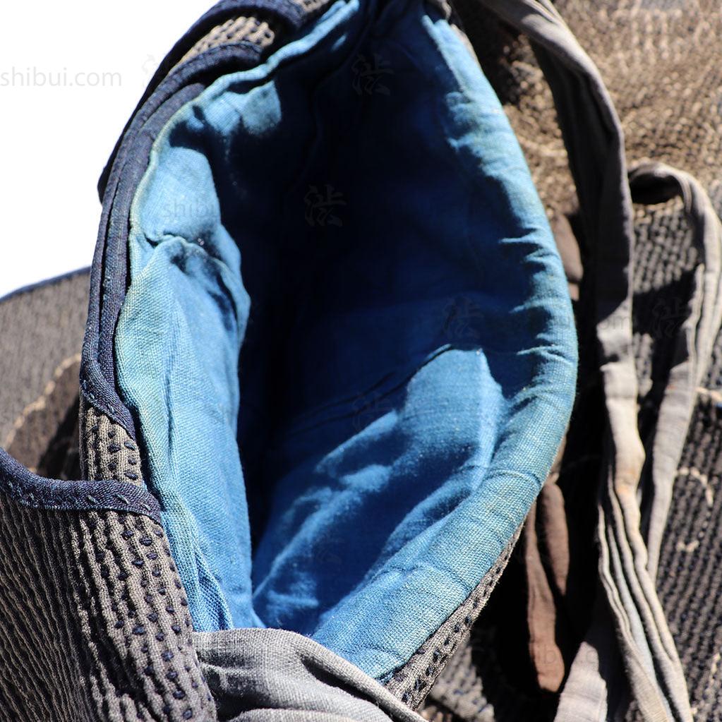 Shishi Antique Japanese Sashiko Fireman's Set