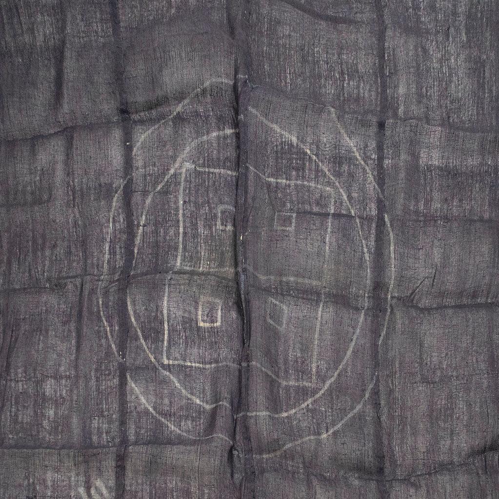 Hemp Furoshiki with Square Mon