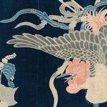 Indigo Tsutsugaki Phoenix Futon ji