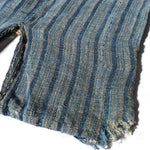 Child's Shima Boro  Japanese Indigo Kimono