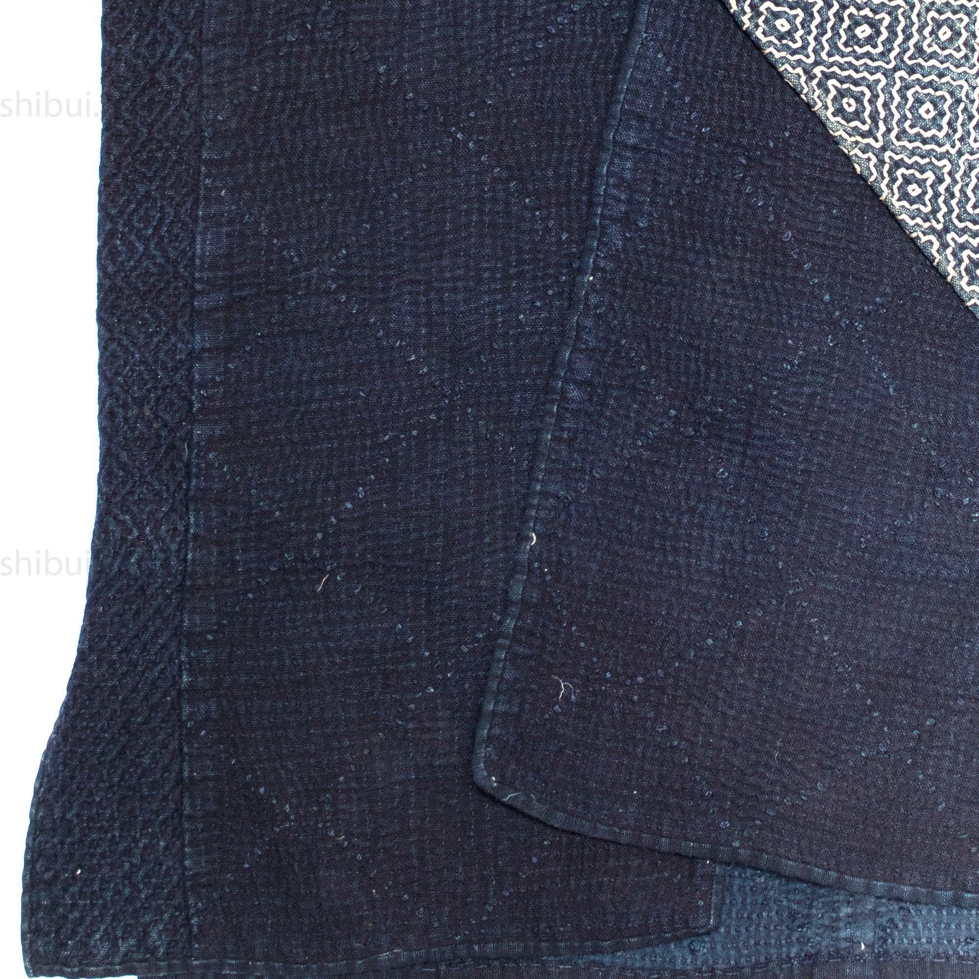 Sorihiki Banten - Boro and Sashiko Reinforced Indigo Dyed Workers Vest