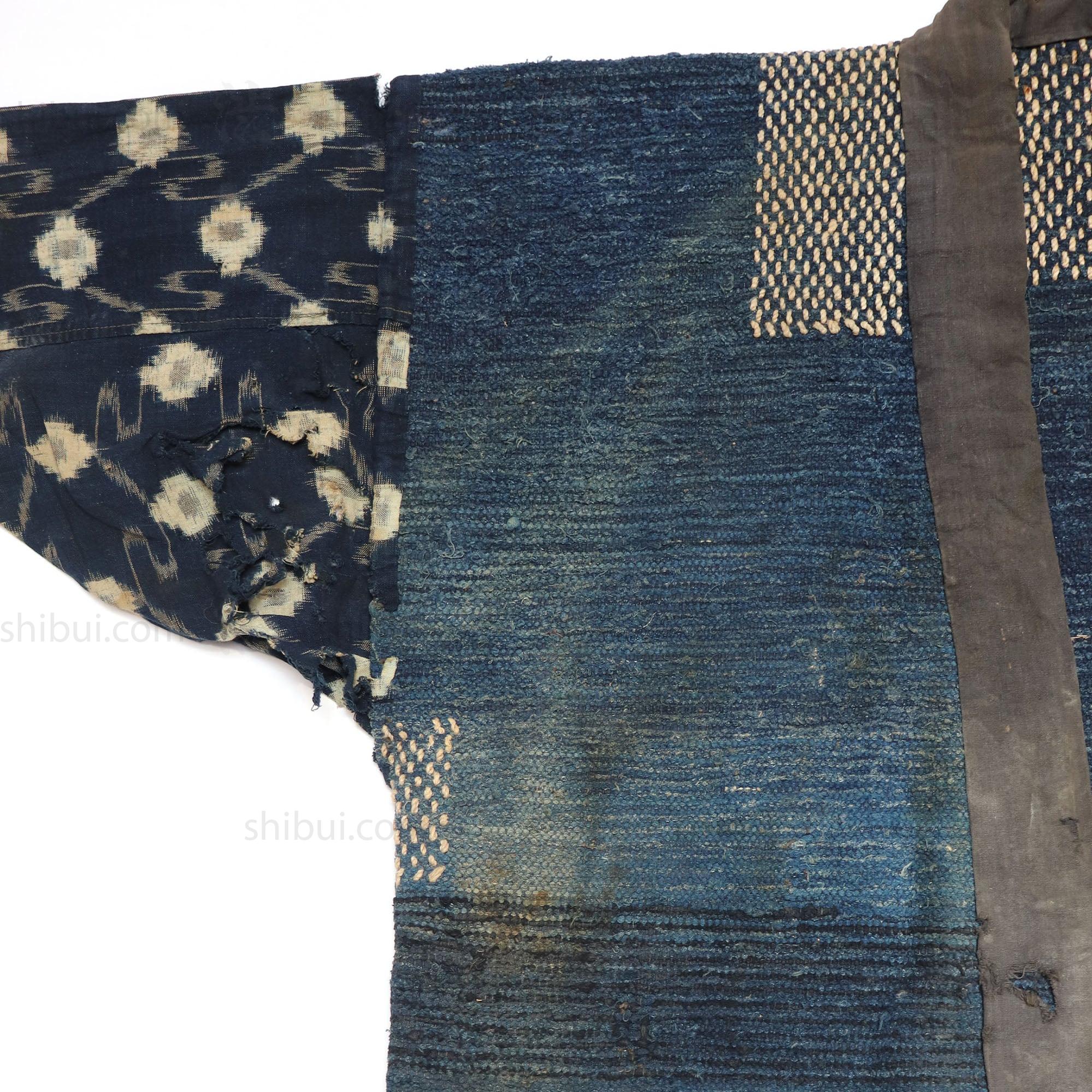 Sakiori and Sashiko Farmer's Coat | Japanese Traditional Textile Recycling