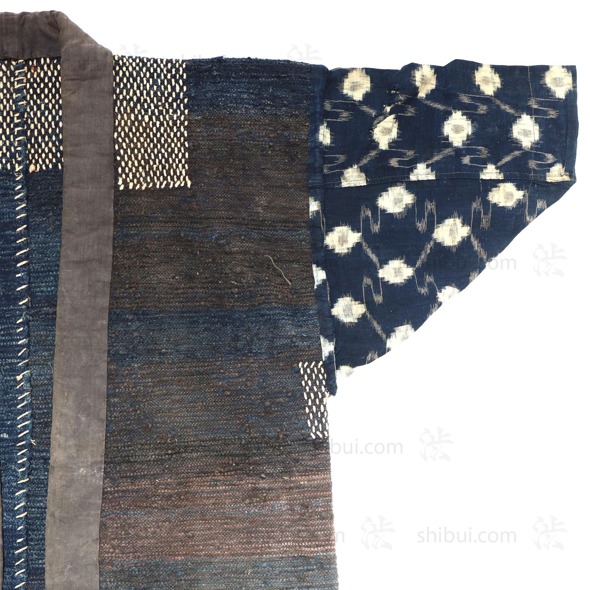 Sakiori and Sashiko Farmer's Coat | Japanese Traditional Textile Recycling