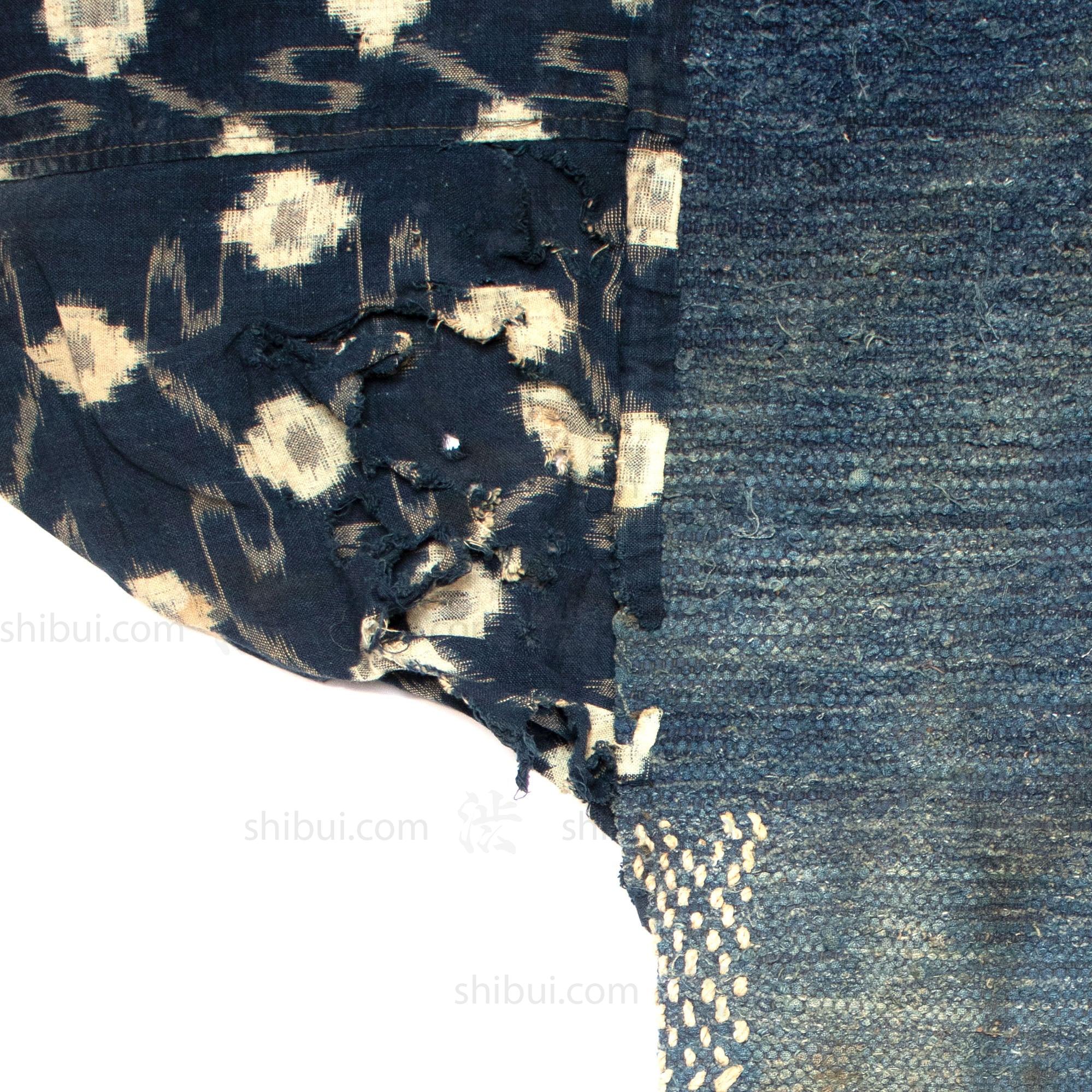 Sakiori and Sashiko Farmer's Coat | Japanese Traditional Textile Recycling