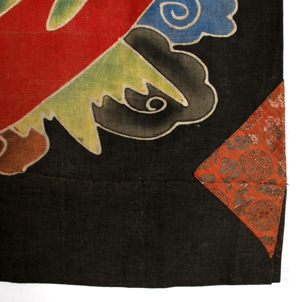 Matsuri Festival Coat with Dragon Motif
