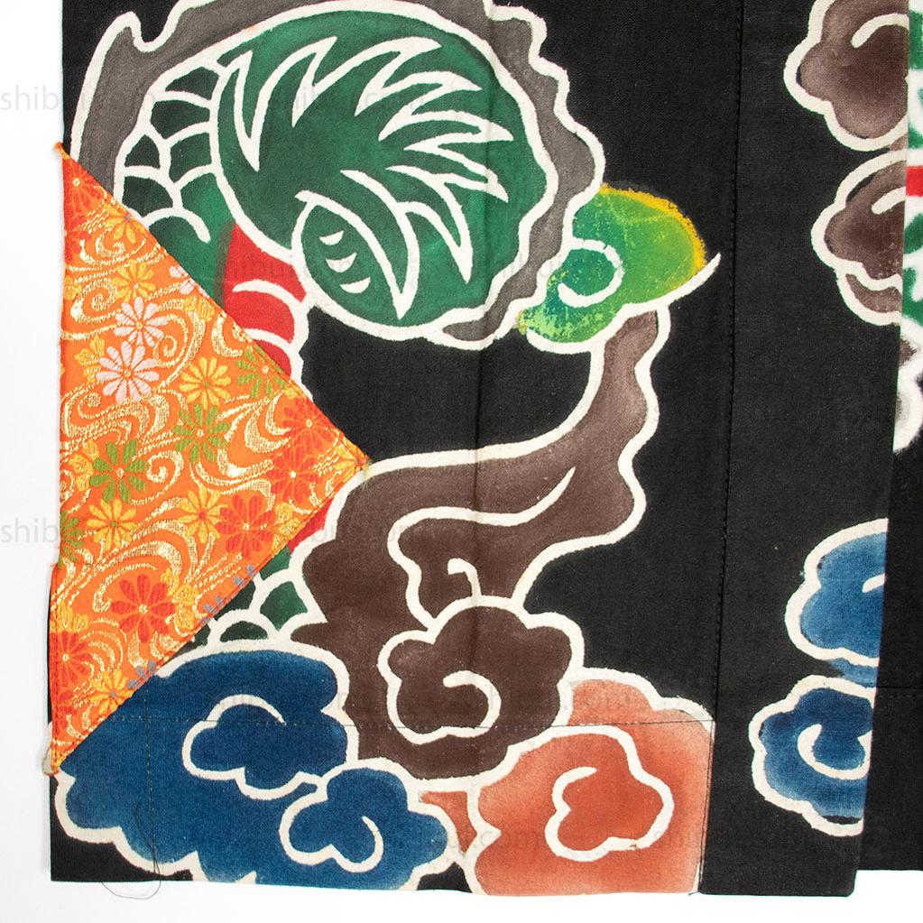 Matsuri Festival Coat with Dragon Motif