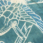 Tsutsugaki Furoshiki with Lucky Symbols and Family Crest