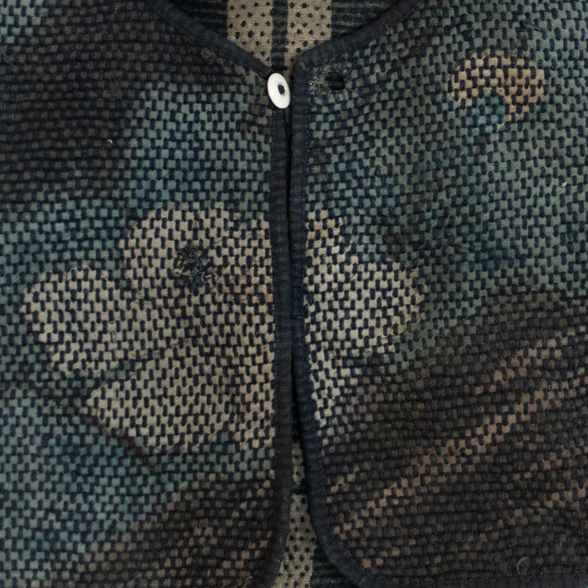 Beautiful Tsutsugaki and Sashiko Fireman's Hat