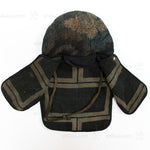 Beautiful Tsutsugaki and Sashiko Fireman's Hat