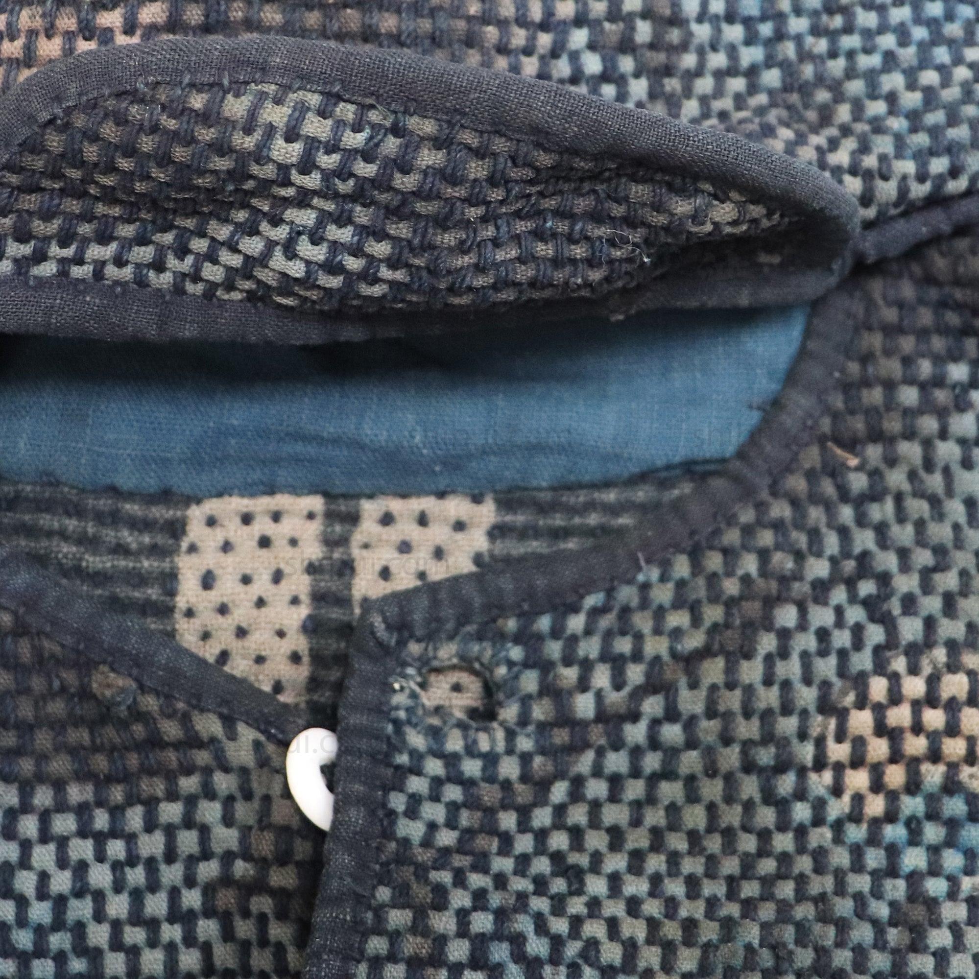 Beautiful Tsutsugaki and Sashiko Fireman's Hat