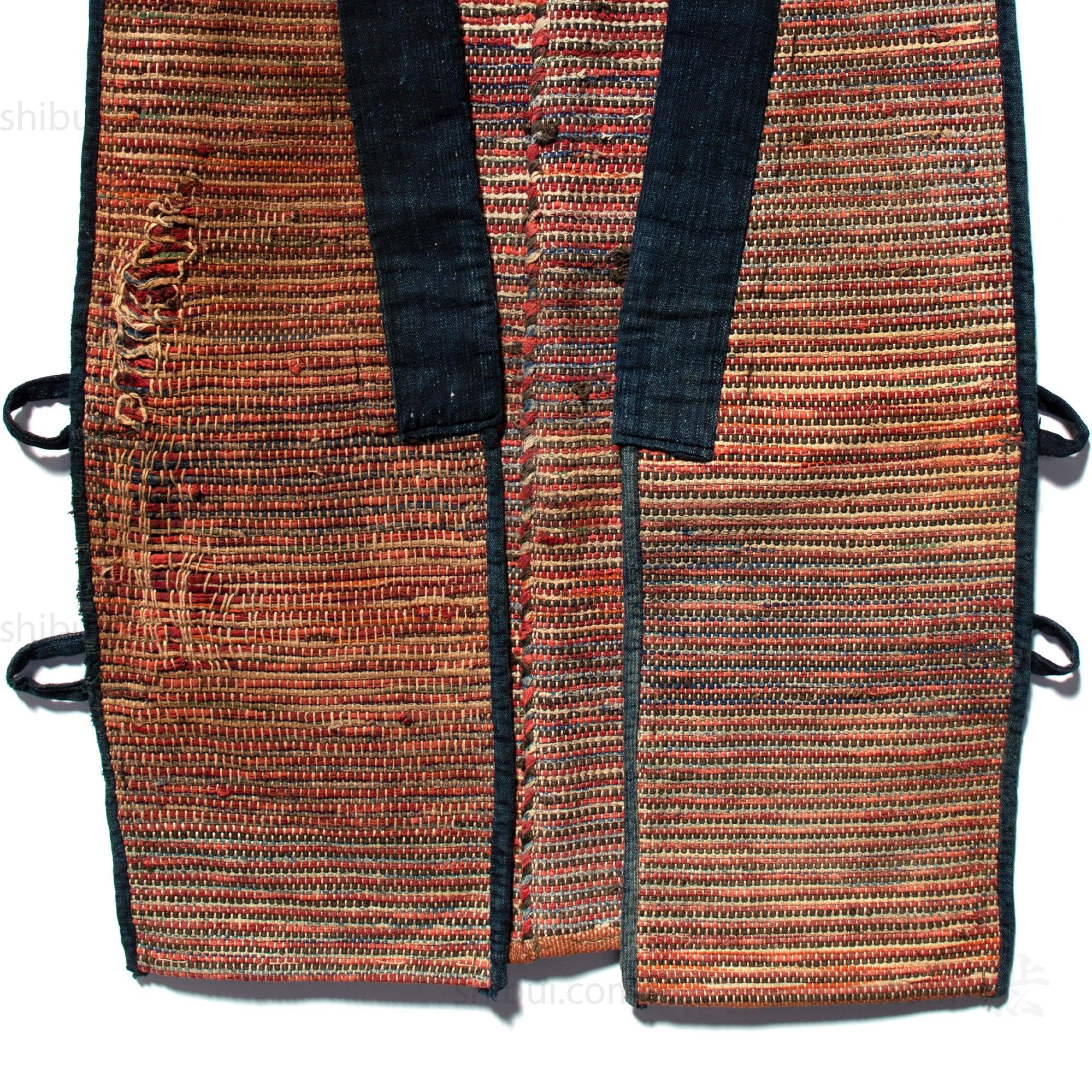 Sakiori Farmer's Vest | Japanese Folk Textile Upcycling