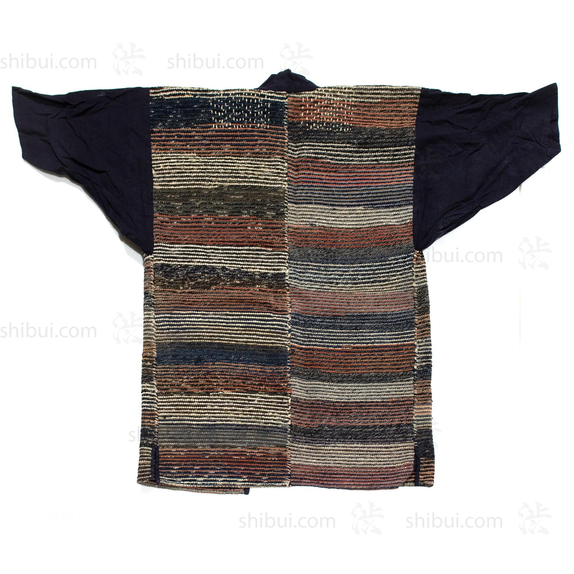 Sakiori Farmer's Coat | Japanese Folk Textile Upcycling