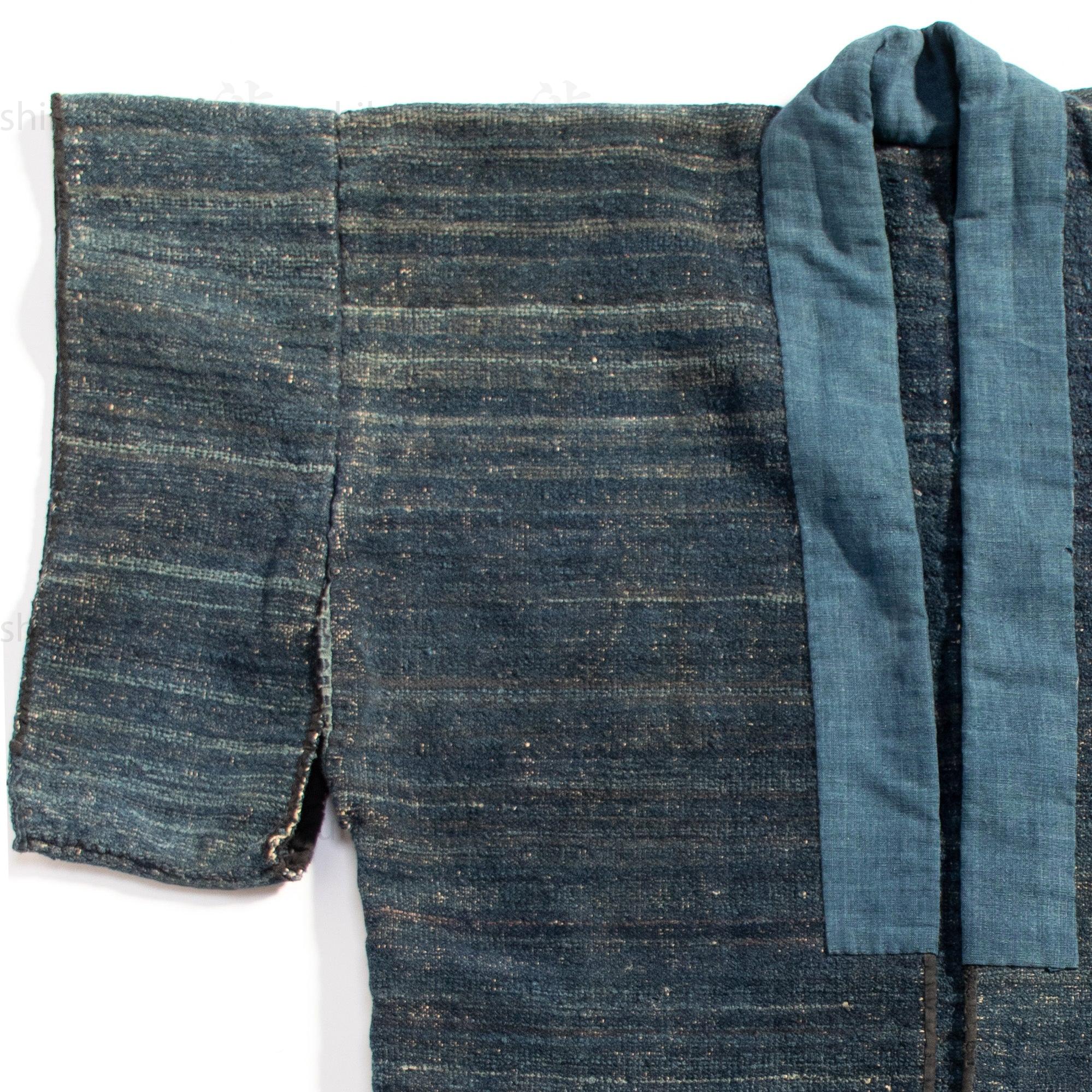Sakiori Farmer's Jacket | Japanese Indigo Folk Textile | Noragi