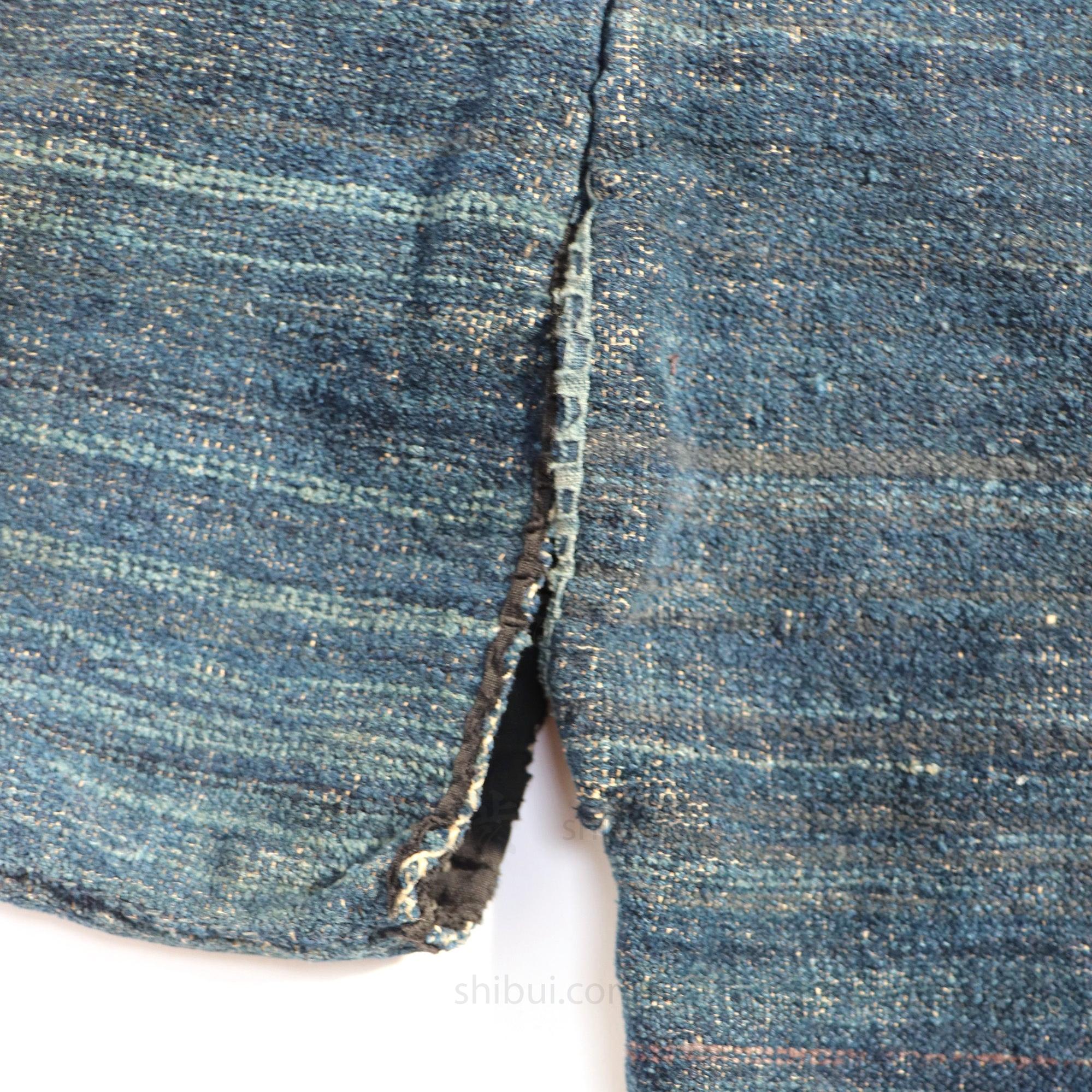 Sakiori Farmer's Jacket | Japanese Indigo Folk Textile | Noragi