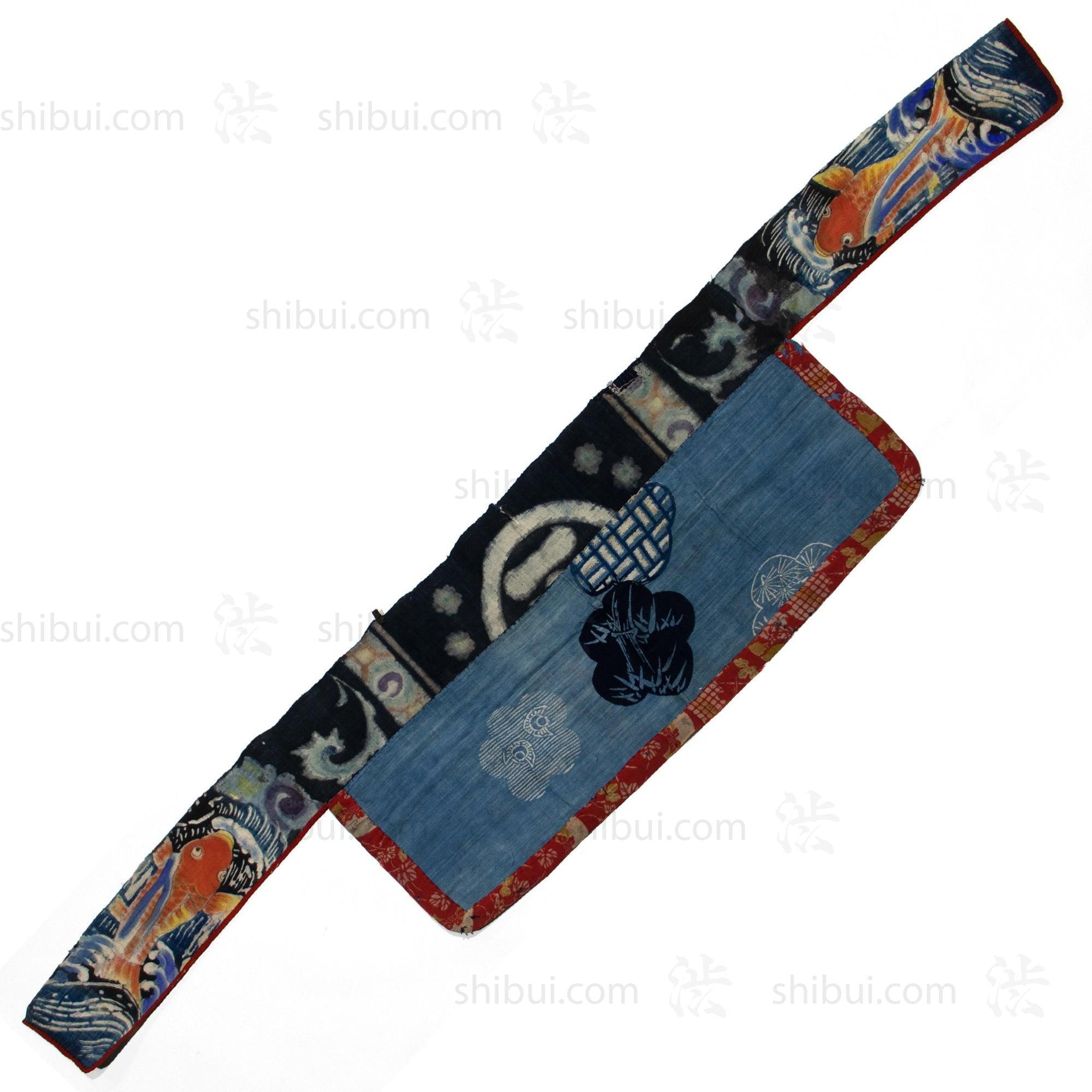 Umagake - Horse Banner - Japanese Indigo Tsutsugaki