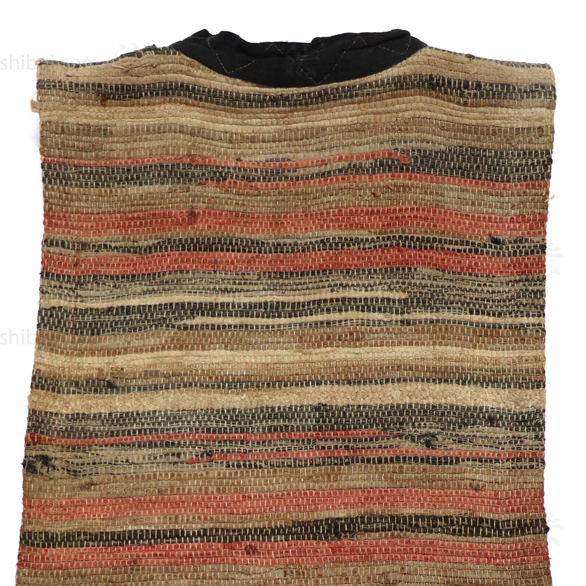 Sakiori Farmer's Vest | Japanese Folk Textile Upcycling